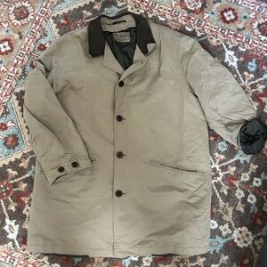 L.L. Bean Tan Coat